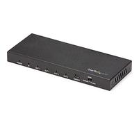 StarTech Divisor HDMI 1 a 4, 4K 60Hz HDMI 2.0b, HDR, Audio 7.1, 18Gbps | 1 entrada 4 salidas, Divisor de 4 puertos, Alcance hasta 5m, Compatible HDMI/DVI