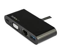 StarTech Docking Station USB Tipo C VGA GbE con Puerto USB 3.0