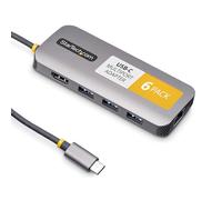 StarTech - Estación de acoplamiento USB-C para MacBook Pro M1 M2 M3 M4 y Windows, HDMI 4K 60Hz, USB 5Gbps, carga de 100 W