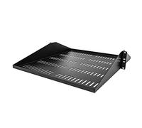 StarTech.com Estante Ventilado 2U para Rack de Servidores, Bandeja Universal Voladiza de Montaje Central para Rack de 19", Capacidad de 91 kg, 20" de Profundidad, SHELF-2U-20-CENTER-V