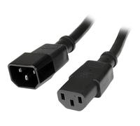 StarTech.com - Extensor Alargador de 1m para Cable de Alimentación de Ordenador - C14 a C13