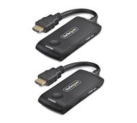StarTech Extensor Inalámbrico HDMI 4K 60Hz - Rango de 20m - Alimentado por USB - Juego Transmisor y Receptor Plug and Play