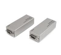 StarTech.com Extensor de 1 puerto Serie RS232EXTC1EU – DB9 por Cat5/UTP hasta 1000 m, Plata