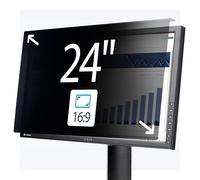 StarTech Filtro de Privacidad Colgante Acrílico para Monitor 24in 16:9 | Bloqueo de luz azul 380-480nm, Acabado alto brillo, Resistente a arañazos y huellas, Dimensiones 54, 7x32cm