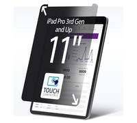 StarTech Filtro de Privacidad Táctil 4 Vías para iPad Pro 11, Antirreflejo | Aplicación autoadhesiva, Soporte táctil sin bloquear cámara ni sensores
