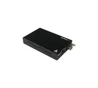 StarTech.com Conversor de Medios de Ethernet Gigabit de Cobre a Fibra - Monomodo LC - 20km