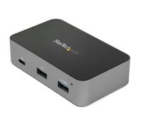 StarTech HB31C2A1CGS Estación Docking USB-C de 3 Puertos 10 Gbit/s