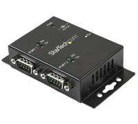STARTECH Hub Adaptador USB a DB9 RS232 de 2 Puertos