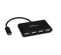 StarTech.com Hub Concentrador USB-C a USB A de 4 Puertos - Ladrón Adaptador USB Tipo C a USB A de 4 Puertos - USB 2.0