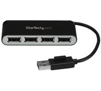 Startech Hub USB 2.0 4 Puertos Portátil, Alimentado por Bus