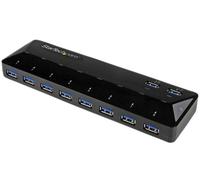 STARTECH Hub USB 3.0 de 10 Puertos con Carga Rápida y Sincronización