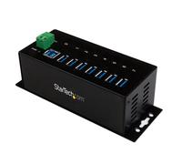 StarTech Hub USB 3.0 de 7 Puertos Industrial con Protección Contra Sobretensión