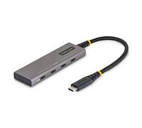 StarTech Hub USB-C de 4 Puertos - Ladrón Tipo C - PD de Carga de 100W - 10Gbps -