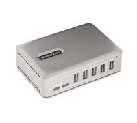 STARTECH Hub USB-C de 7 Puertos, 5x USB-A y 2x USB-C, Alimentado 65W