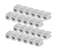 StarTech Jack Keystone Cat6 UTP RJ45 180 Tipo 110 de Pared x24 Blanco