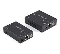StarTech Kit Extensor HDMI por Cable Cat5e/Cat6, 4K 30Hz, 1080p 100m | 4K UHD hasta 35m, Resolución 1080p hasta 100m, Transmisor y receptor incluidos