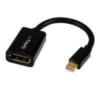 StarTech.com Adaptador Mini DisplayPort a DisplayPort - de Vídeo 4K x 2K - Conversor Mini DP a DP UHD - Convertidor mDP a DP 1.2 - de Ordenador mDP a Monitor DP - Macho a Hembra (MDP2DPMF6IN)