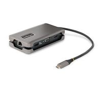 StarTech.com Adaptador Multipuertos USB-C - HDMI 4K a 60Hz VGA - Hub Ladrón USB de 3 Puertos - Power Delivery de Paso de 100W -