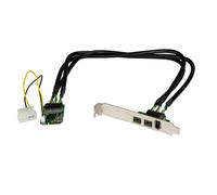 Startech MPEX1394B3 - Adaptador Tarjeta Mini PCI Express de 2 Puertos