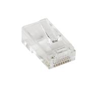 StarTech.com Paquete de 50 Unidades de Conectores RJ45 Cat5e Modulares Multifilares Stranded Trenzados