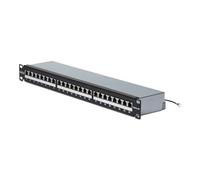 StarTech Panel de Parcheo 1U 24 Puertos Cat6a STP, 110 (C6APANELSTP241UPD)