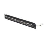 StarTech Panel de Parcheo de Paso 1U 24 Puertos Cat6a (C6APANELSTP241UFT)