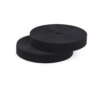 StarTech Paquete de 2 rollos de de 50ft / 15,2 m, 1in / 2,5 cm de ancho | Bridas reutilizables cortadas a medida, cinta de cierre, envolturas de tela ajustables, rollo a granel