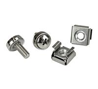 StarTech Tornillos de montaje y tuercas enjauladas CABSCREWM5 M5 Paquete de 50