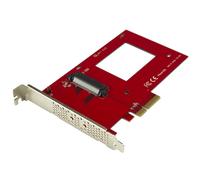 Startech Adapter U.2 To Pcie 2.5´´ U.2 Nvme Ssd One Size Red