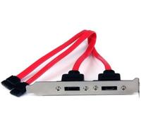 Startech platina bracket 2 puertos sata a esata placa base (esataplate