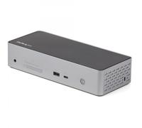 StarTech.com Mini Docking Station USB-C - Replicador de Puertos para 4 Monitores DisplayPort y HDMI 4K 60Hz - con PD de 100W - Hub Ladrón USB con 3x USB-A y 1x USBC, Red Ethernet, Audio