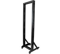 Startech rack de red abierto 42u 2 columnas 19in, móvil, de suelo, 30