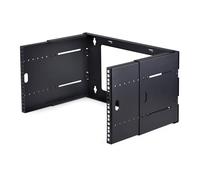 StarTech Rack Mural 6U 2 Postes 19in Profundidad Ajustable (WALLMOUNT6-HAF) | Bastidor para servidores de poca profundidad, Costados ajustables de 24, 5 a 39, 7cm, Cumple EIA-310