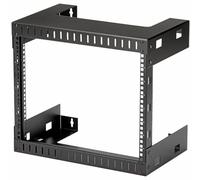 StarTech.com Rack Acero Marco Abierto RK812WALLO 8U 12" Profundidad Montaje en pared Negro