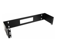StarTech Rack Mural Abisagrado 2U 19in - 15,2cm - 10kg (WALLMOUNTH2) | Rack giratorio para equipos de red poco profundos, acceso frontal y trasero