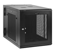 StarTech.com Armario Rack de Pared para Servidores 12U 19" 4 Columnas y Estante 1U - Rack de Servidores - Montaje en Pared