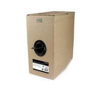 StarTech Rollo Bobina Cable Red Cat6 CMR Negro 304.8m