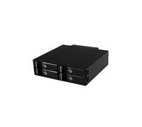 StarTech SATSASBP425 Rack para Disco Duro SATA 2.5 de 4 Bahías Negro