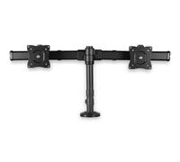 Startech Soporte De Mordaza/ojal 2 Monitores One Size Black