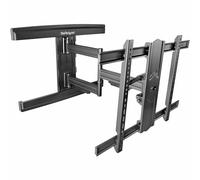 StarTech Soporte de Pared para TV de hasta 80in, 50kg (FPWARTS1) | Movimiento total, Brazo articulado, Perfil bajo, Universal ajustable
