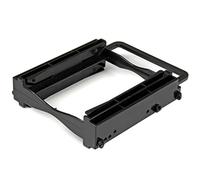 StarTech Soporte Doble 2,5in SSD HDD 3,5in sin Herramientas (BRACKET225PT) | Instalación sin herramientas, Dos unidades en lugar de una de 3, 5in, Alturas de 5mm a 12, 5mm