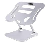 Startech.com Soporte Ergonómico De Ordenador Para Sobremesa - Base Soporte Ergonómico Para Portátil De Altura Ajustable - Aluminio - Portátil - 10kg -