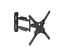 StarTech.com Soporte de Pared para TV de Movimiento Completo - Pantallas VESA de 32"-55" (35kg) - Soporte Universal para Pantalla Plana de Perfil Bajo - Brazo Articulado Resistente Ajustable en Inclinación/Giro