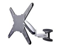 StarTech Soporte VESA para TV de 23 a 55in, 30kg (FHA-TV-Wall-Mount) | Movimiento total, Inclinación y giro, Brazo extensible, Para monitor