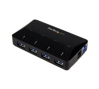 StarTech Hub USB 3.0 4 puertos Negro