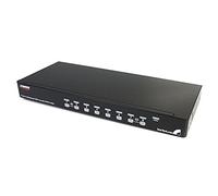 StarTech StarTech 8 Port 1U Rack Mount USB KVM Switch with OSD: SV831DUSBU