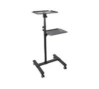 StarTech.com - Soporte Móvil para Proyector y Ordenador Portátil - Carrito de Servicio Pesado para Proyector (2 Estantes) - de A