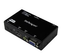 Switch HDMI - StarTech.com VS221VGA2HD Switch Conversor 2x1 VGA HDMI a HDMI Selector 1080p