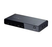 StarTech.com Switch Conmutador HDMI de 2 Puertos de 8K - Selector HDMI 2.1 UHD de 4K a 120Hz/8K 60Hz - HDR10+ - Adaptador de Alimentación y Mando a Distancia Incluidos