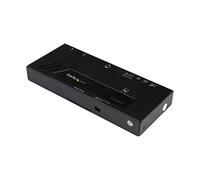 StarTech Interruptor HDMI VS221HD4KA 2 puertos 4K conmutado rápido detección automática control serie